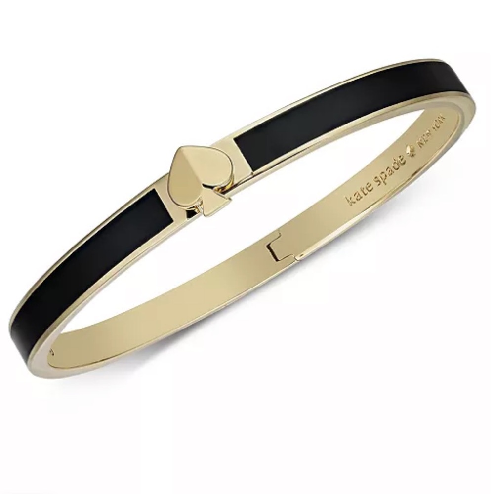 Kate Spade Colored Enamel Spade Bangle Bracelet